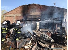 Keresteciler Sitesi'nde yangın