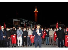 İsrail'in Mescid-İ Aksa'ya saldırısı protesto edildi