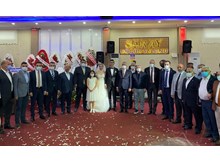 Güngör ve Benli ailelerinin mutlu günü