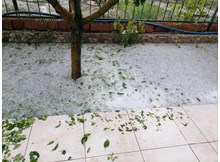 Atçalı – Palabıyık bölgesi doludan zarar gördü