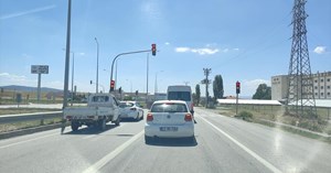 Sungurlu Kemallı kavşağına ışıklı tedbir