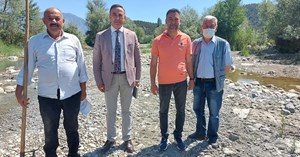 Devrez Çayı kurudu, çeltik arazileri susuz kaldı