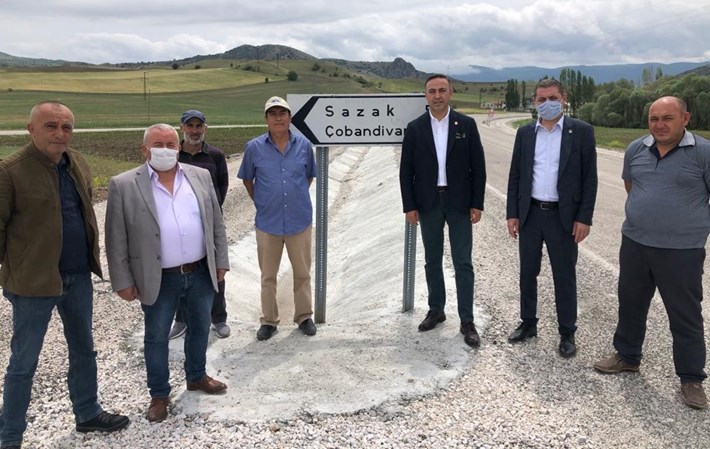 Sazak Çobandivan yolu (1)