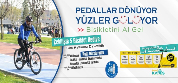 bisikletini de al gel