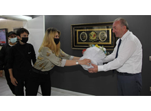 Kadın Futbol Takımından Başkan Şahiner’e teşekkür