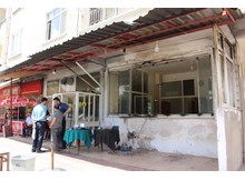 Kahvehane kundaklandı
