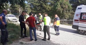 Osmancık’ta motosikletler çarpıştı: 2 yaralı
