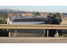 Kamyonet takla attı: 1 yaralı