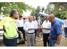 Yeni kuyuların suyu Bahabey arıtmaya ulaştı