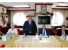 Esnaf temsilcileri ÇESOB’ta bayramlaştı