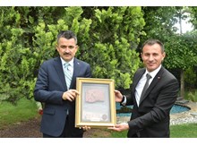 Yılmaz Kaya, Bakan Pakdemirli’ye birliğin çalışmalarını anlattı