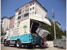 Çöp konteynırları düzenli olarak yıkanıyor