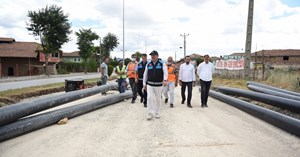 Belediye, içme suyu hatlarını yeniliyor