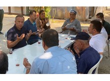 Yangın şehidi Şahin Akdemir’in ailesine taziye ziyareti