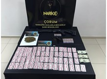 Çorum'da uyuşturucu operasyonu