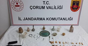 37 parça tarihi eser yakalandı