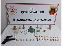 37 parça tarihi eser yakalandı