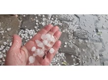 Dolu yağdı, hayat felç oldu