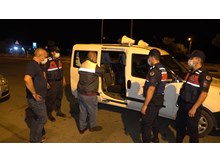 Karantina süresinin bitimine 2 saat kala jandarmaya yakalandı