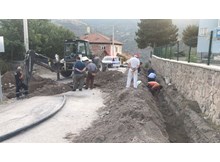 Oğuzlar’da altyapı çalışmaları