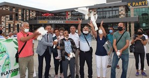 Dünya Barış Günü’nde güvercin uçurdular