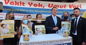 Sarıgül, SMA hastası Tuğkan için devrede