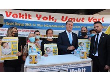 Sarıgül, SMA hastası Tuğkan için devrede