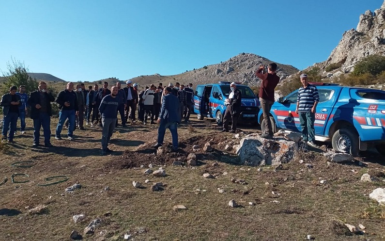 SU MESELESİ YÜZÜNDEN KÖYLÜLER VE JANDARMA KARŞI KARŞIYA GELDİ