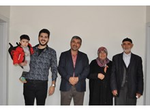 88 yaşındaki Mehmet Dede, torununun torununu gördü