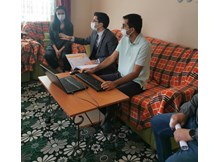 Mahkeme yaşlı çiftin ayağına gitti