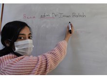 Pakistanlı doktor, Türkçe öğrenmek için Çorum’a geldi