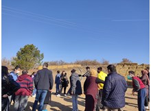 Engelli gençler, Obada doyasıya eğlendi