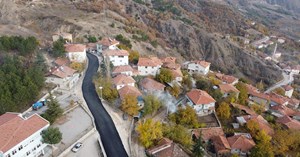 Çorum Belediyesi’nden Oğuzlar’a asfalt