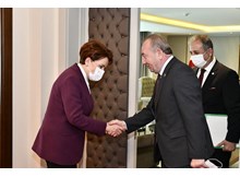 Şahiner, Genel Başkan Akşener ile görüştü