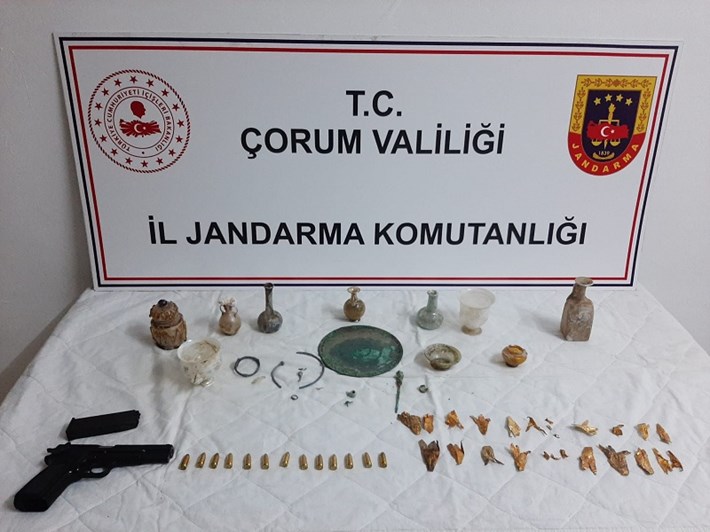 ÇORUM'DA TARİHİ ESER OPERASYONU