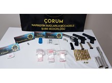 Çorum polisi uyuşturucu tacirlerine geçit vermedi