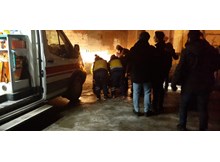 Yüksekten düşen şahıs yaralandı