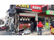 İşyerinde çıkan yangın, maddi hasara neden oldu