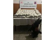 Boş yolcu otobüsünden 110 kilo eroin çıktı