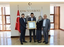 Devlet övünç madalya ve beratları verildi