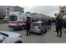 Tanker ile otomobil çarpıştı: 1 yaralı