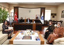 Başkan Aşgın’a teşekkür ziyareti