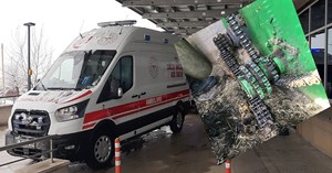 Yem karma manikasının zinciri çocuğun ayağını kopardı