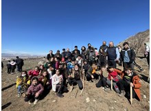 Hep birlikte çiğdem topladılar