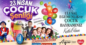 Belediyeden 23 Nisan şenliği