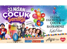 Belediyeden 23 Nisan şenliği