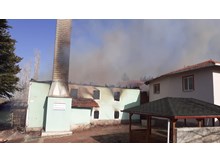 Dodurga’da cami yangını