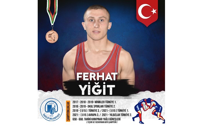 FERHAT YİĞİT DÜNYA OKUL SPORLARI OLİMPİYATLARI'NDA MÜCADELE EDECEK