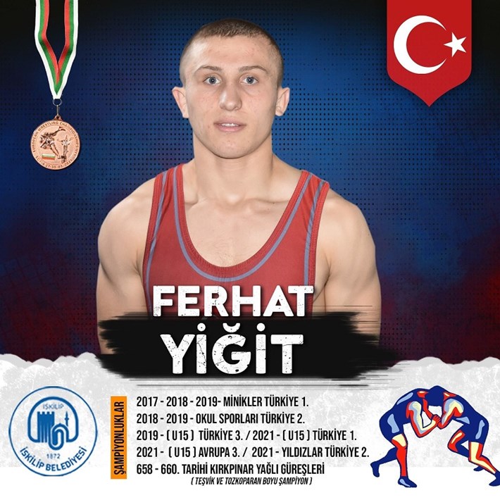 FERHAT YİĞİT DÜNYA OKUL SPORLARI OLİMPİYATLARI'NDA MÜCADELE EDECEK