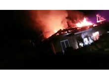 Mecitözü’nde ev yangını